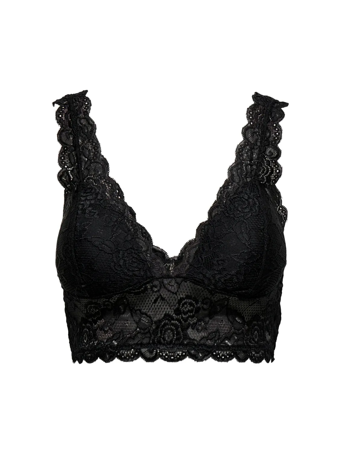 Chloe Lace Bra - Black