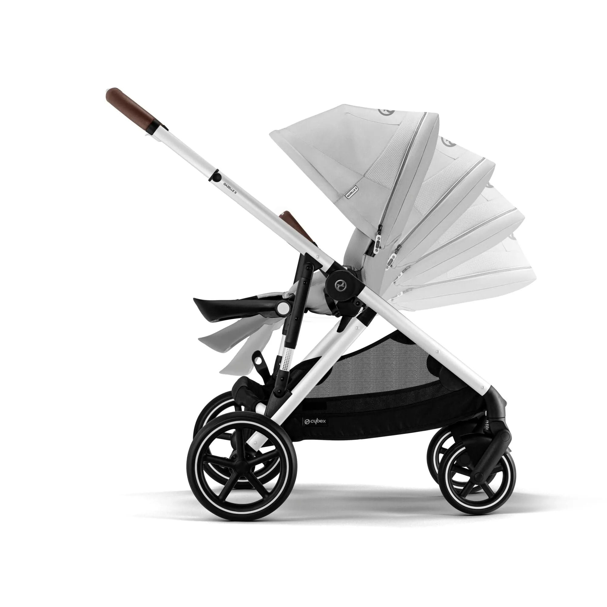Cybex Gazelle S Pushchair - Silver / Lava Grey (NEW 2023)
