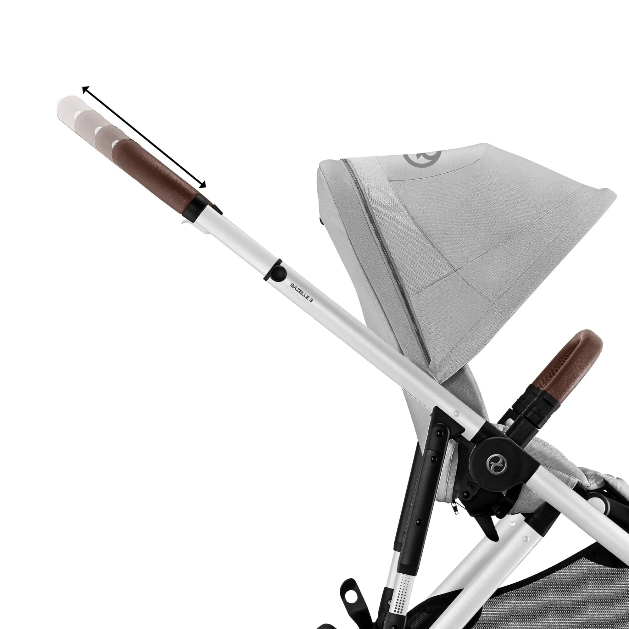 Cybex Gazelle S Pushchair - Silver / Lava Grey (NEW 2023)