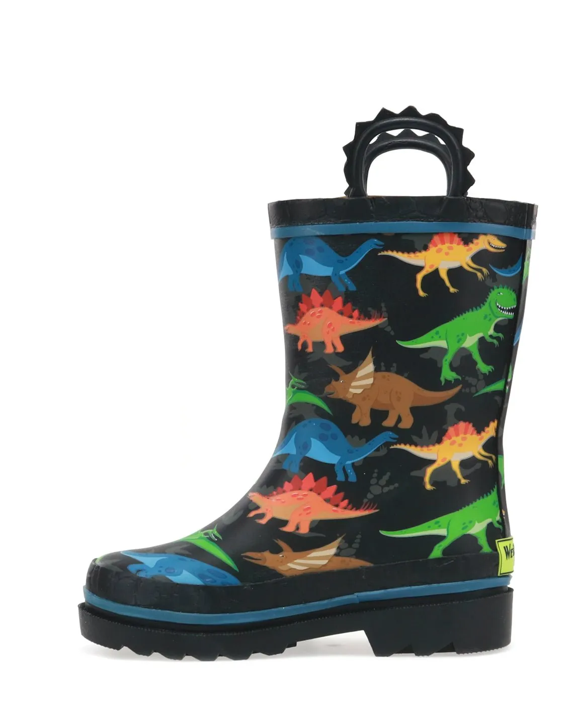 Kids Dino World Rain Boot - Black