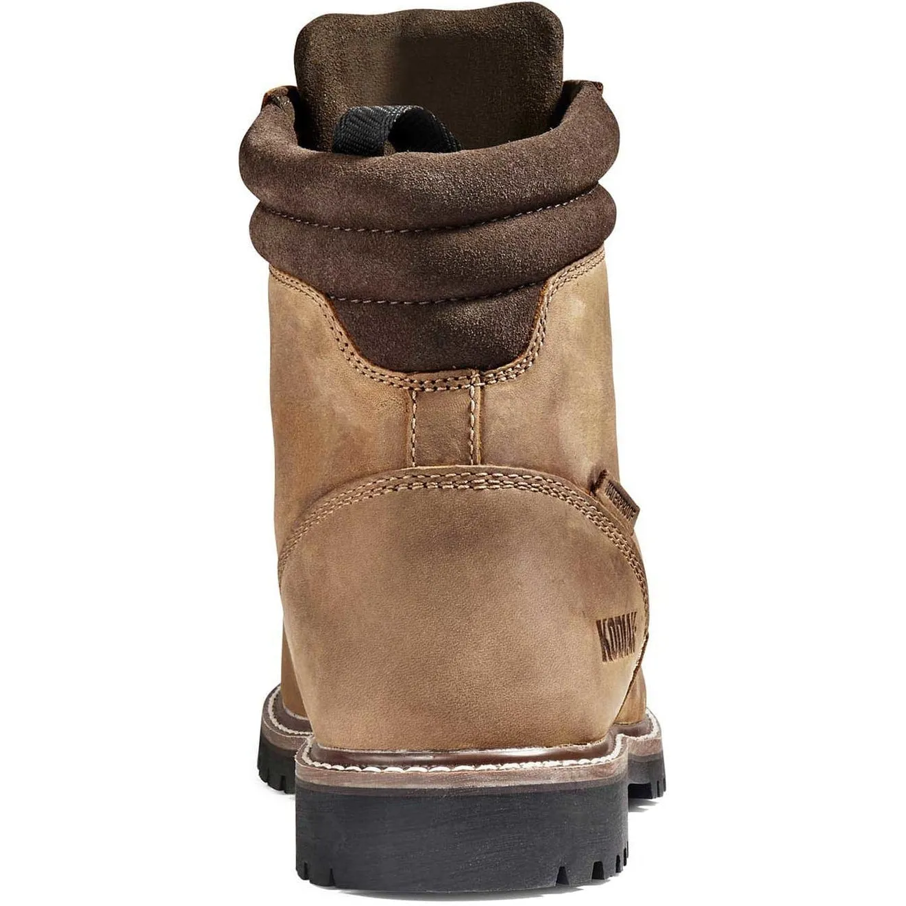 Kodiak Men's Mckinney 6 Comp Toe WP Safety Work Boot -Brown- K4TFBN