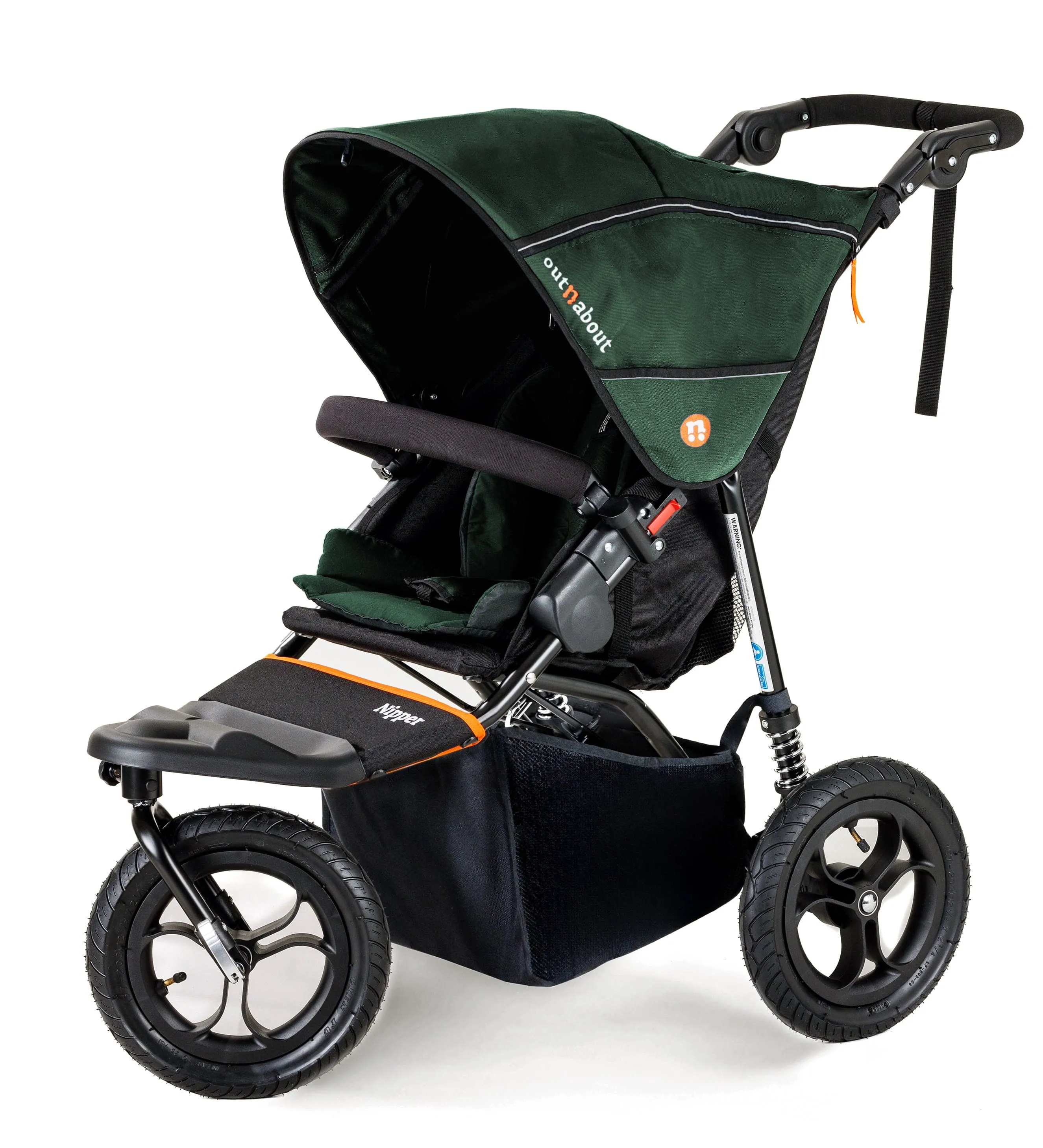 Out n About Nipper V5 Single Pushchair Starter Bundle - Sycamore Green