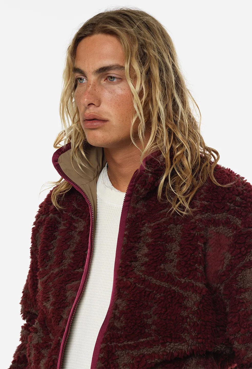 Polar Fleece Full Zip / Roan Jacquard