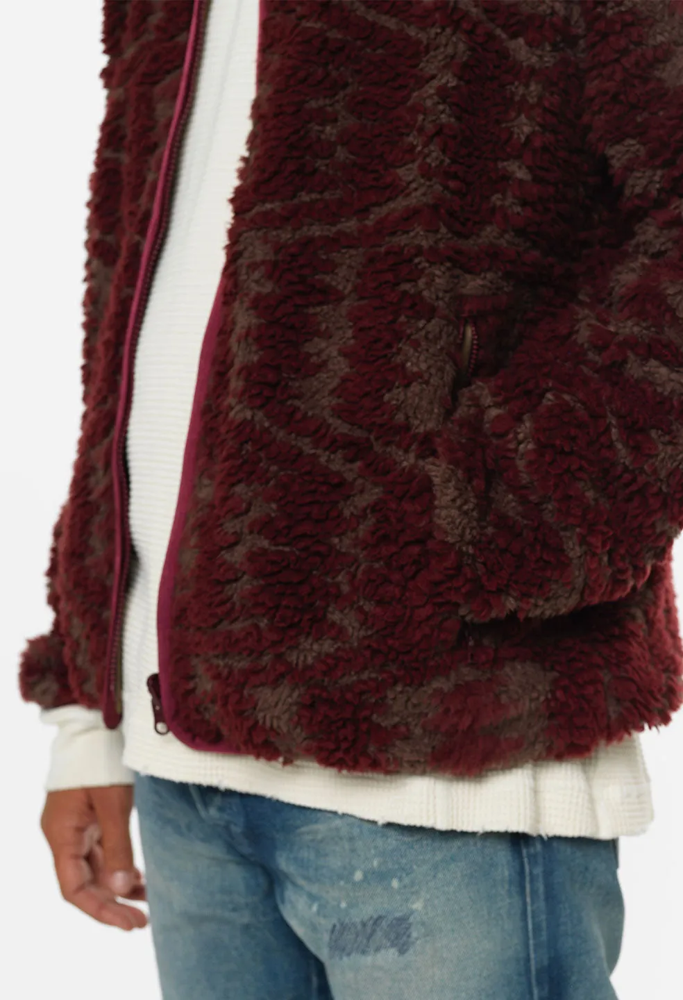 Polar Fleece Full Zip / Roan Jacquard