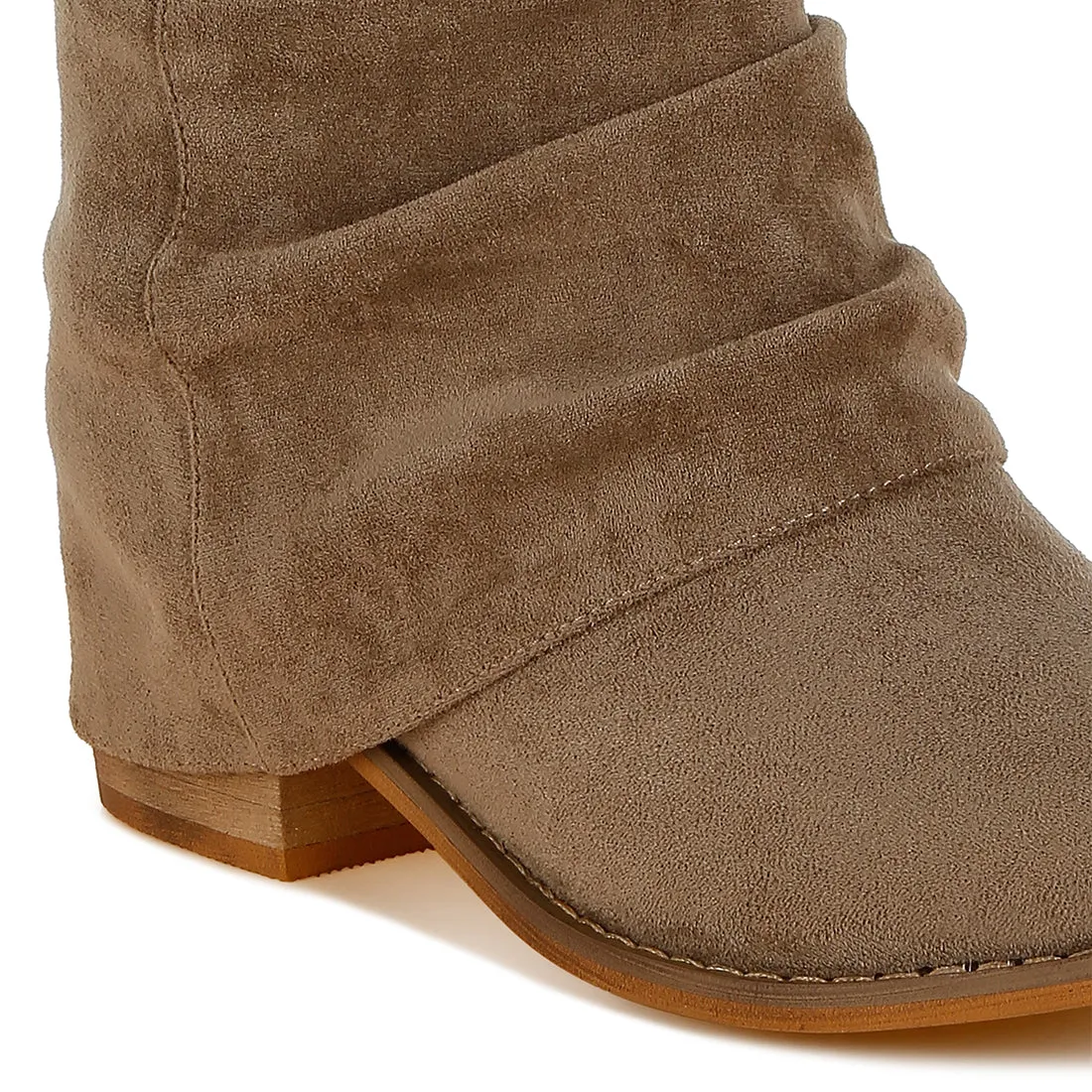 Slouchy Calf Boots